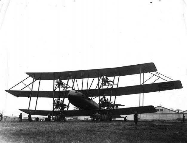 tarrant triplane before trial flight disaster 26 may 1919 0914-0062